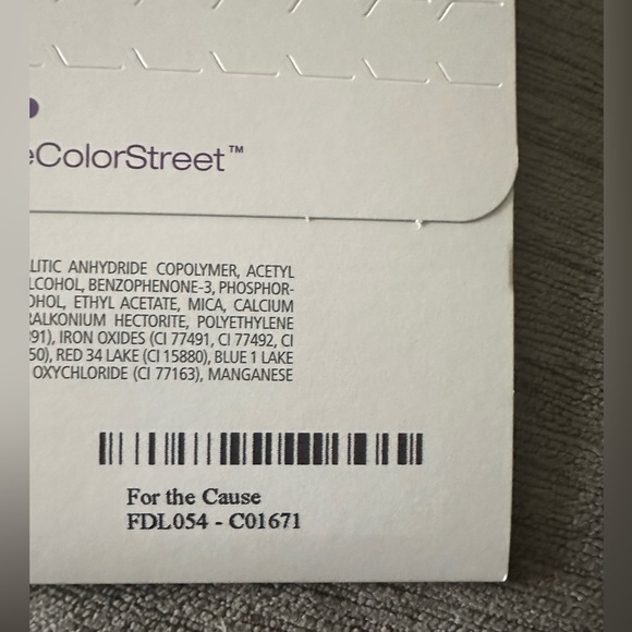 NEW•Color Street•For The Cause Nail Polish Strips• - Picture 3 of 7
